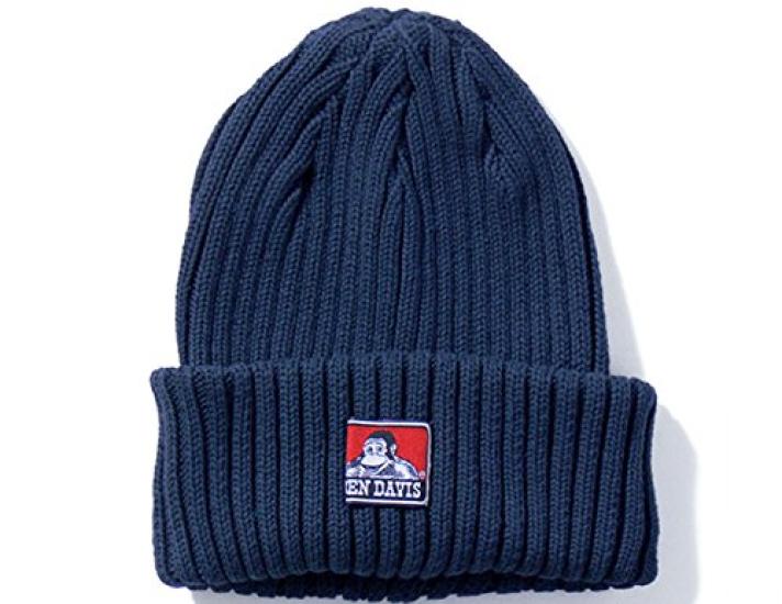 BEN DAVIS Cotton Knit Cap Beanie Watch Cap Hat with Gorilla Tag (Ben Davis) BDW-9500