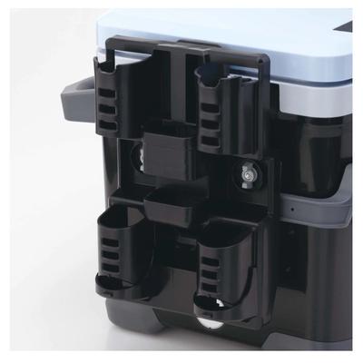 SHIMANO Doppelte Rutenablage Angel-Kühlbox Zubehör NA-D03V Schwarz