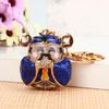 Exquisite Rhinestone Bear Keychain Pendant for Women - Cute Gift for Bag Accessory