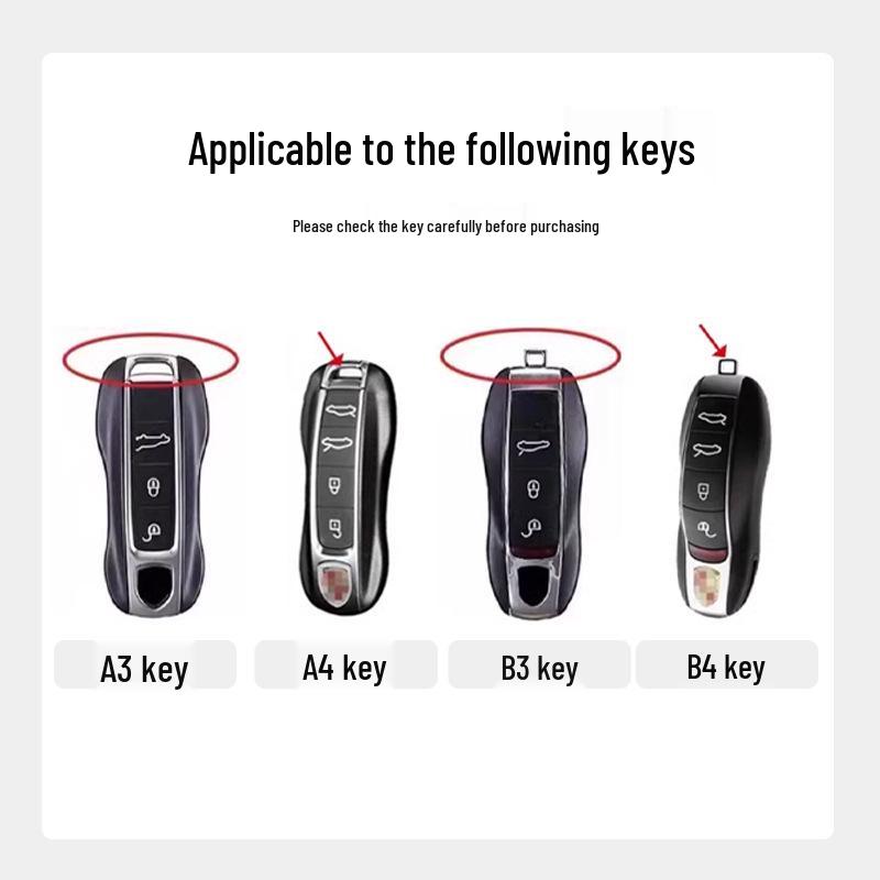 Porsche Cayenne, Taycan, Panamera, 911, Macan, 718 Key Case Buckle