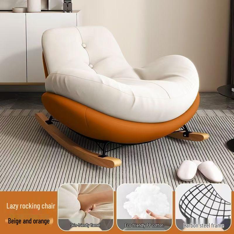 Comfort Rocking Recliner: Lazy Bedroom & Living Room Chair