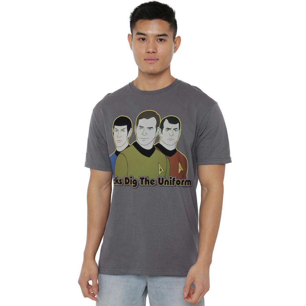 Star Trek Dig It T-Shirt S-4XL Charcoal XL