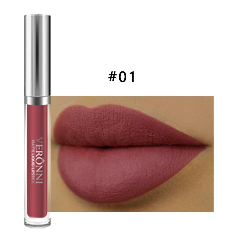 Charming Matte Velvet Lip Gloss: Long-Lasting, Non-Stick, Mist Finish Liquid Lipstick
