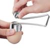 304 Stainless Steel Egg Shell Opener Cutter Cracker Separator for Removing Raw Soft or Hard Boiled Eggs