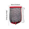 Different Size Fishing Mesh Bag Folding Fish Gear Thickening Small Grid Nets Live Fishes Net Bundle Mouth Meshes Bags