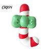 Durable TPR Sensory Toys Christmas Candy Cane & Elk Squishy Toy, Slow Rising Squeeze Fidget Elastic Stress Relief Desktop Ornament, Holiday