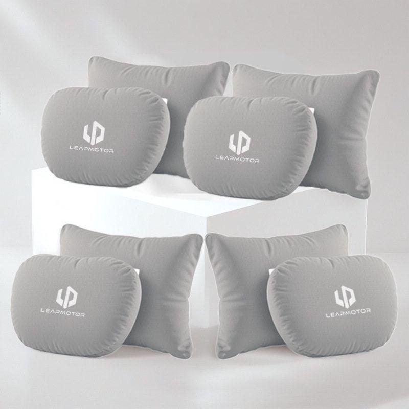 26 Model Car Cushion & Headrest for Leapmotor C11: Neck & Lumbar Support, Interior Decoration