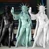 Sexy Statue of Liberty Modern Lady Liberty Selfie Sculpture 250th Anniversary Collectible Liberty Goddess Figurine for Room Table Party Supplies