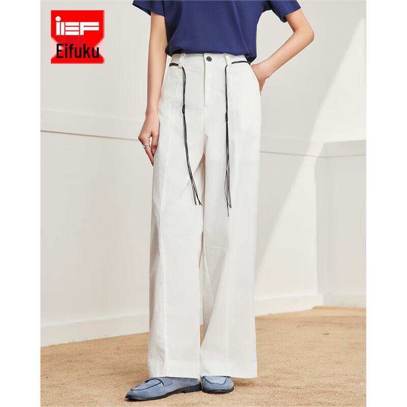 

IEF 2025 Summer/Autumn Korean Style Loose Wide-Leg Pants M