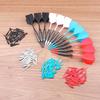 CyeeLife 12-pack 18g Soft Tip Darts Set + 100 Extra Tips, Beginner-Friendly Home Darts