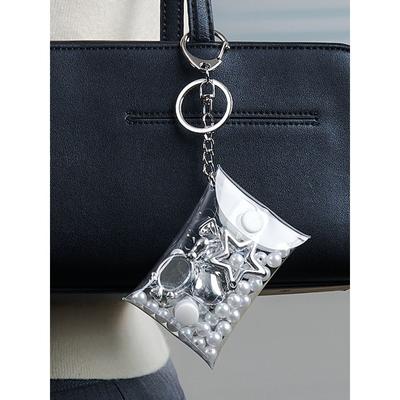 Plumpy Clear Pouch Key Ring DIY Set