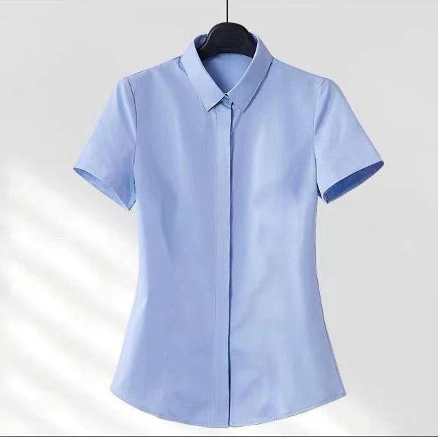 

Temperamental Black Chiffon Long Sleeve Blouse - Women s Autumn French Style Professional Top S for 70-80 jin