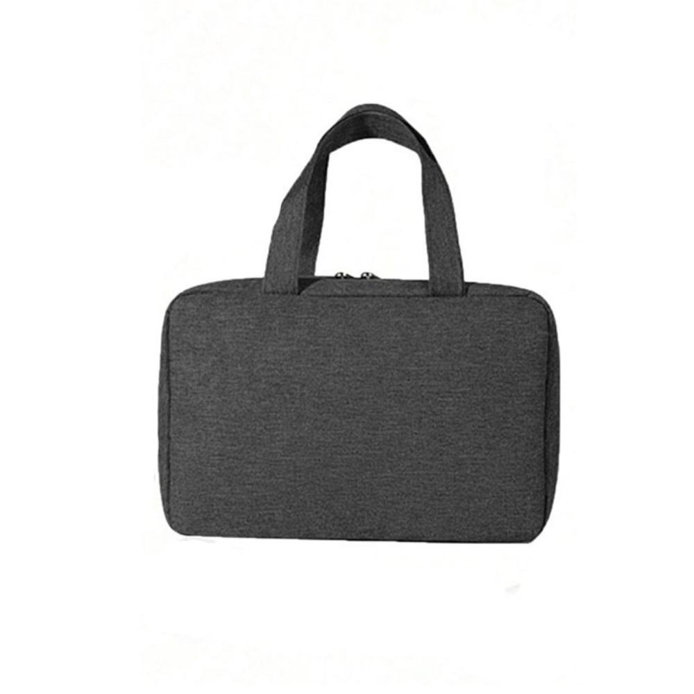 

Large Capacity Hanging Cosmetic Bags Solid Color Toiletry Storage Bag Casual Makeup Bags Outdoor чёрный