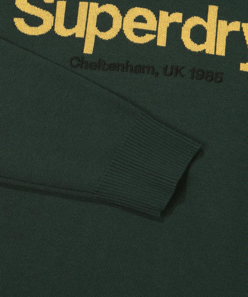 Syupeodeulai Core Logo Round Knit Hunter