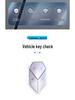 BYD Fangchengbao 5 Key Case and Gradient Keychain Mirror Shell for Leopard 5, Leopard 8, and Leopard 3. Suitable for Both Men and Women.