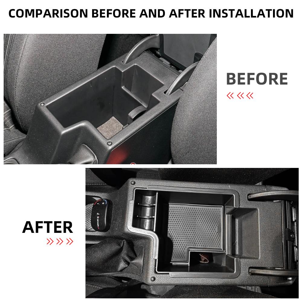 Pro Škoda Octavia 3 MK3 A7 5E NL3 NR3 VRS RS 2013-2017 Combi Scout 230 245 LHD Schránka na loketní opěrku, organizér podložky, držák desky