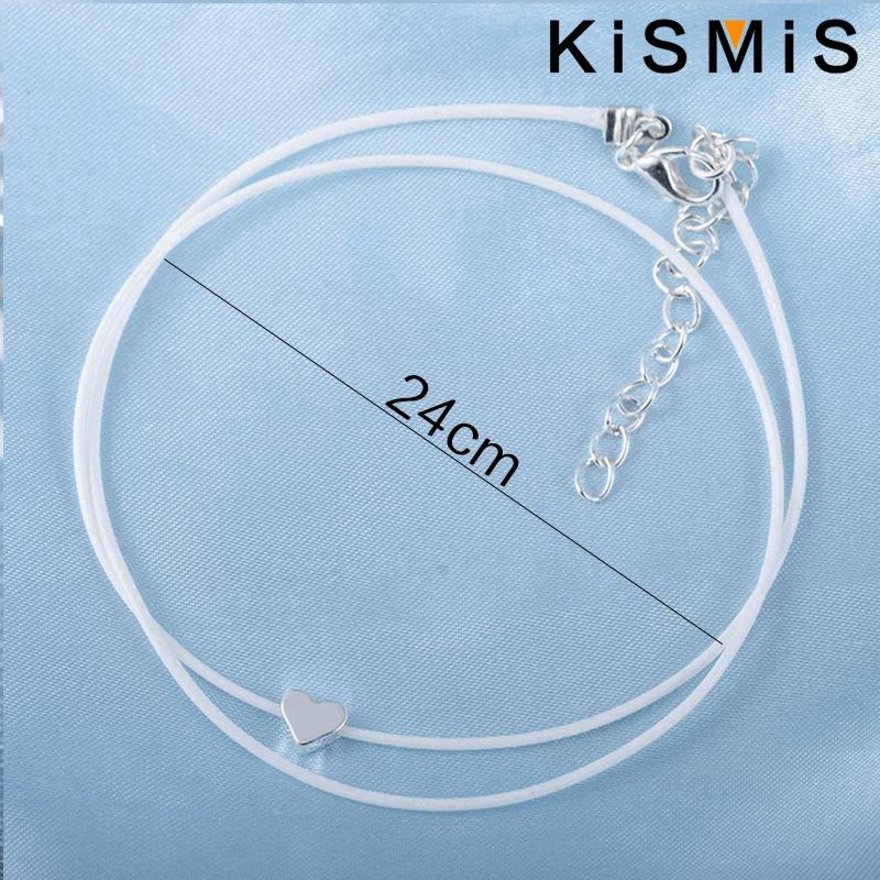 New Boho Heart Anklet & Bracelet Combo - Adjustable Multilayer Chain Summer Beach Jewelry for Women