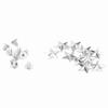 50pcs Metal Metal Star Stud 14mm Leathercraft Rivets Crafts Rivet Spike Screw  DIY Decoration