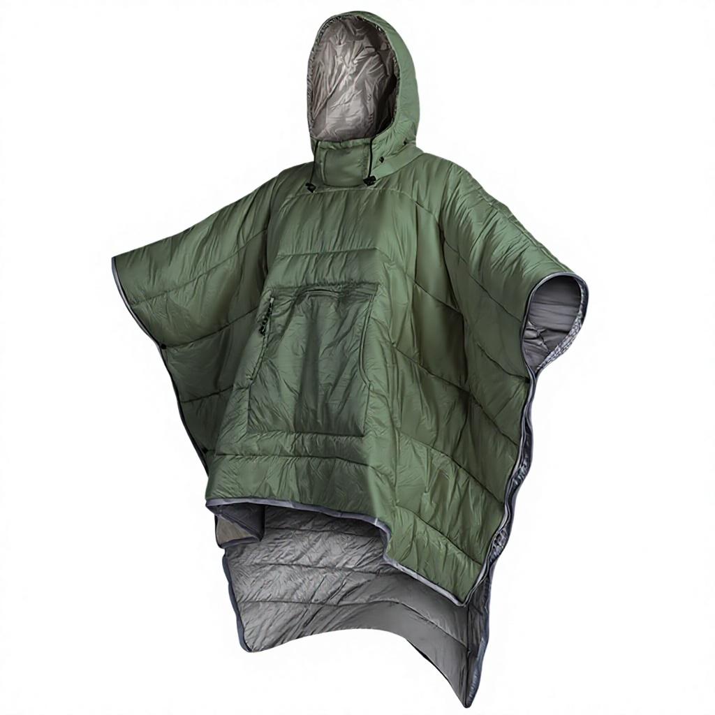 IRONDONKEY Outdoor Adult-shaped Ultra-light Down Cotton Winter Thickening Wearable Cloak Adult Sleeping Bag