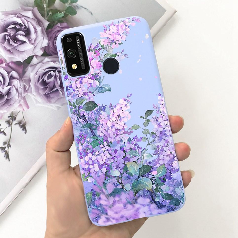Soft Silicone Cases For Huawei Honor 9X lite Case JSN-L21 JSN-L22 JSN-L23 Coque Fundas Luxury Design Pattern Soft Silicone Etui