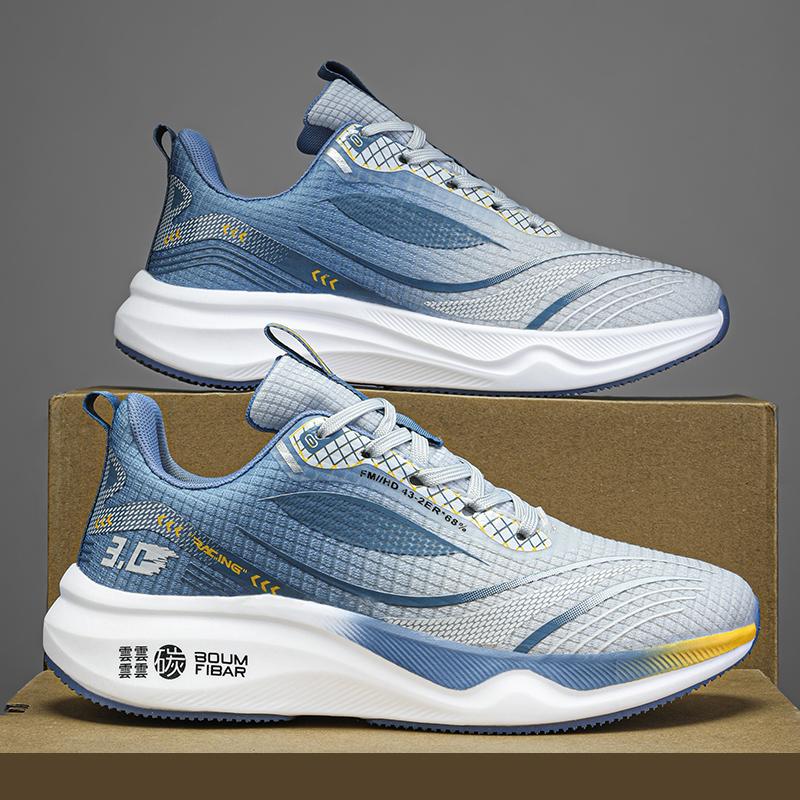 Air Cushion Herren Laufschuhe Marathon Sportschuhe Atmungsaktiv Leichte Casual Sneakers Carbon Plate Athletic Training Schuhe