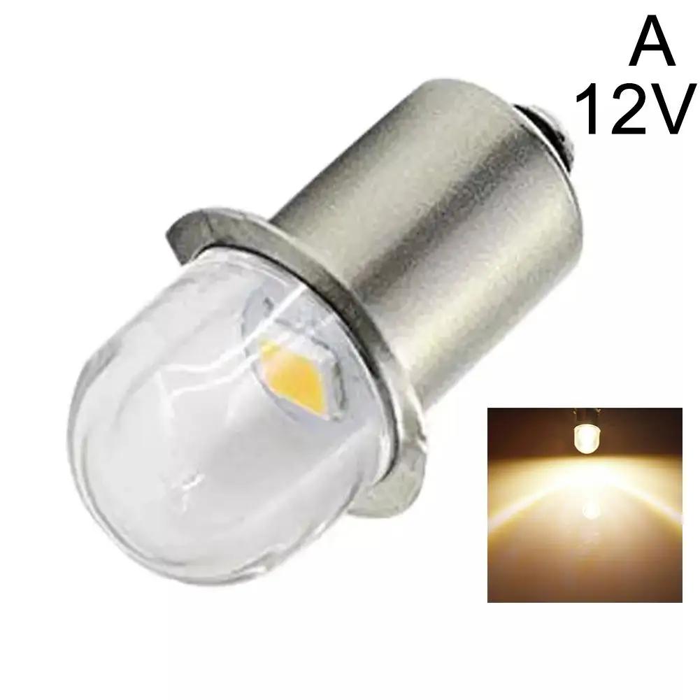 

1PCS LED Miniature Lamp 12V/4.5V/6V/12V P13.5S Warm White Color for Flashlight Replacement Bulb LED Torches Work Light