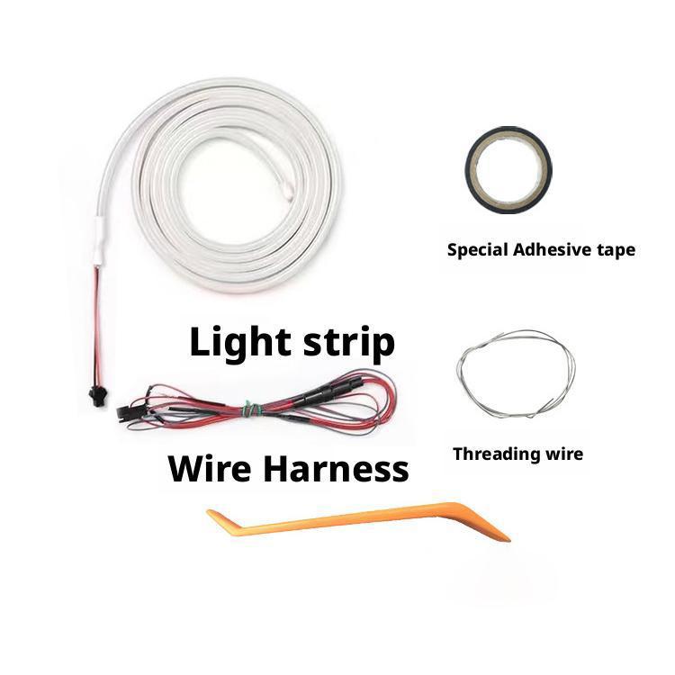 Car Trunk Light LED Atmosphere Lamp Universal Interior Ambient Decorative Waterproof Ultra-bright Light Bar