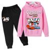 Kinder Spiel Cuphead Hoodie Kinder Hoodie Hose Zweiteiler Kinderkleidungsset 4-14 Jahre Kinder Kleidung Kinder Hoodies