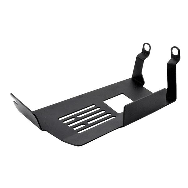 Black Carbon Steel Engine Bottom Guard for Honda Chassis Protection, 1 Piece