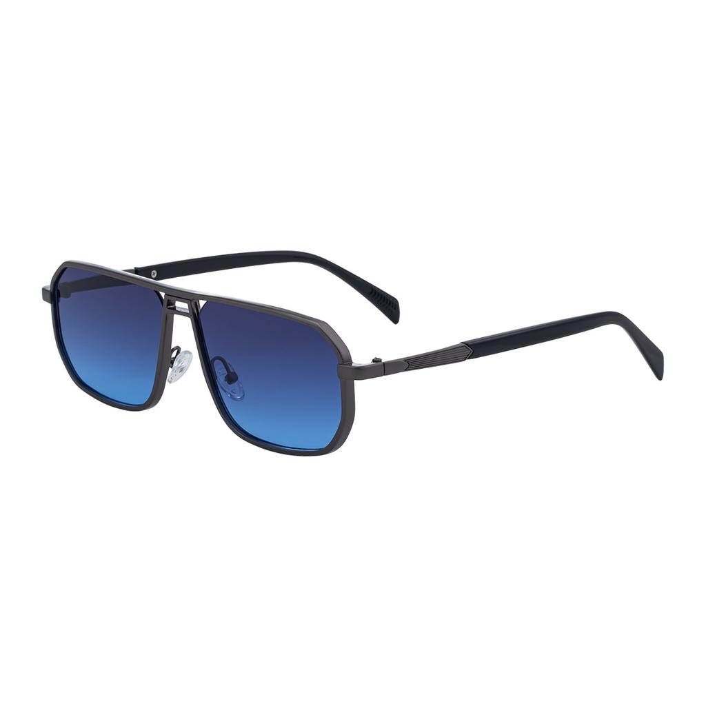 JYL TS Men's Square Metal - Hollow Sun-Protective Sunglasses XH-98354