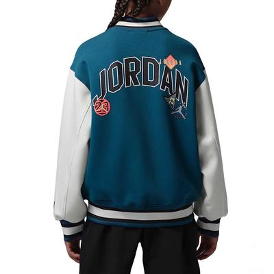 Jordan Patch Dynasty Klassische Drop-Shoulder Strickjacken für Kinder IU5292-301