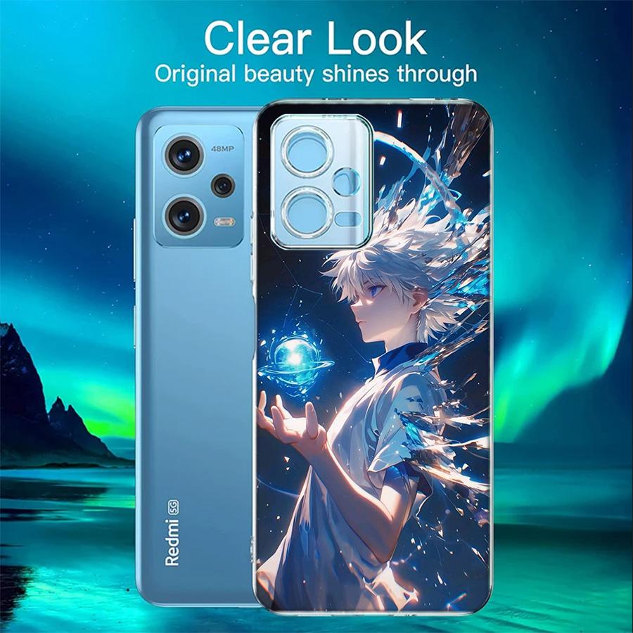 Hunter x Hunter Phone Case For Redmi 12 13C 12C 15C 9 10 10C Note 13 Pro Plus 14 15 Pro 9T 9C 9A TPU Soft Cover Clear Cell Cases