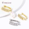 18K Gold Plated Anti-Allergy Basic Ear Wire Hook Earring Clasps Shvenzy Accessories Handmade DIY Women's Earring Making Fittings