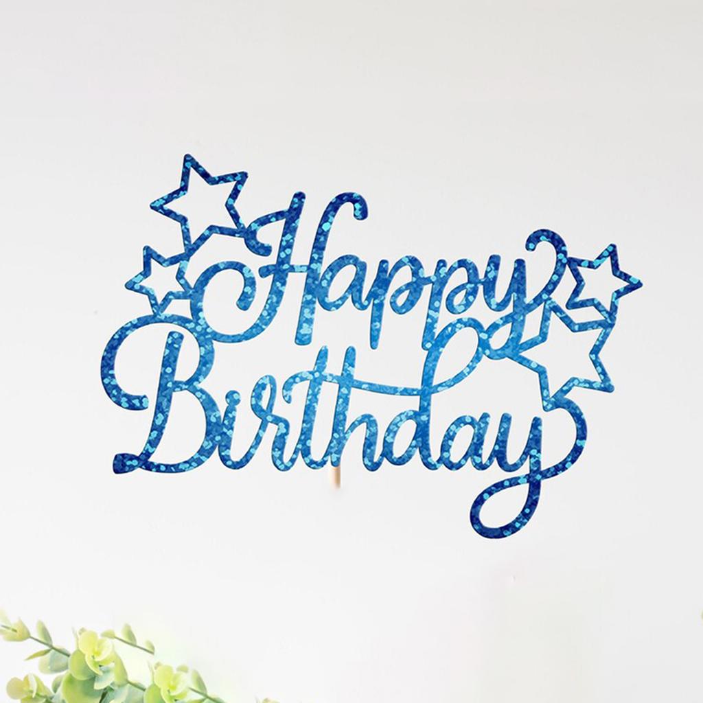 Happy Birthday Cutting Dies Carbon Steel Die Cut Templates Metal Embossing Stencils for Scrapbooking Card Making Album