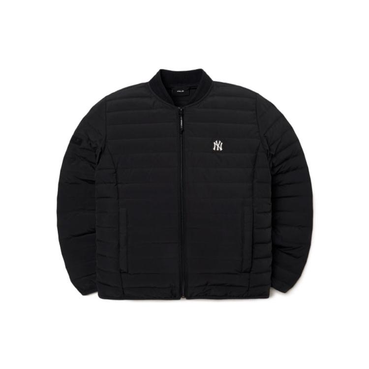 New MLB Down Jacket Winter Cropped Unisex Black 3ADJL0216-50BKS