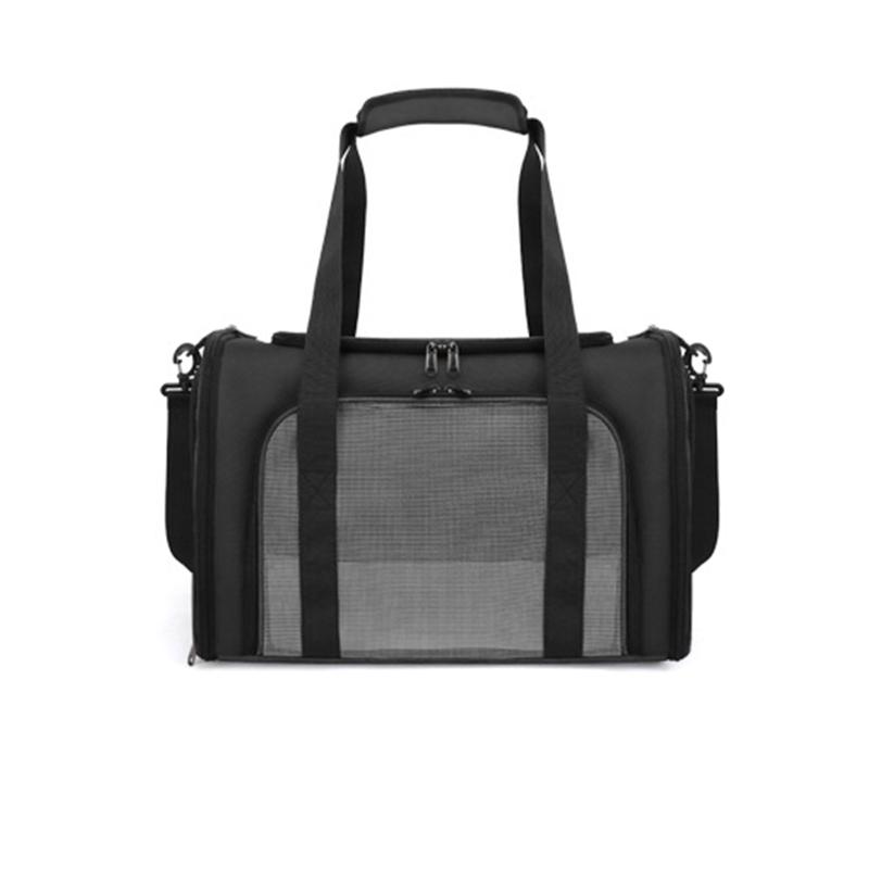 Dog Carrier Bag Soft Side Backpack Cat Pet Carriers Dog Travel Bags Airline Approved Transport For Small Dogs Cats Outgoing
