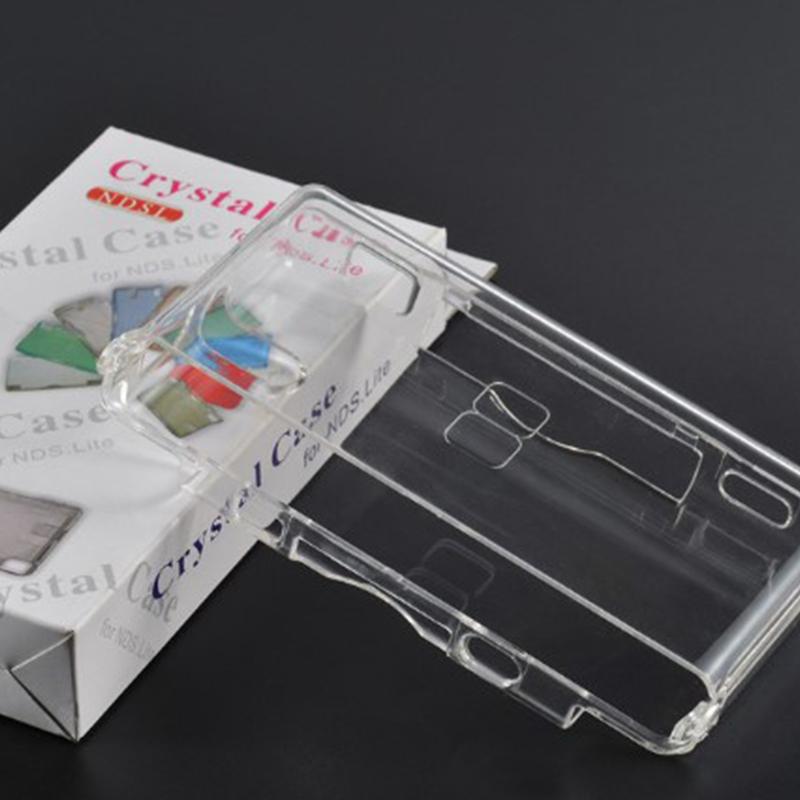 Transparent Game Case Cover Replacement Case Screen Lens For Nintend Ds Lite