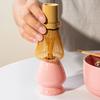 5/8Pcs New Ceramic Matcha Bowl Set Reusable with Pouring Spout Japanese Matcha Set Green Tea Brewing Cup Matcha Equipment