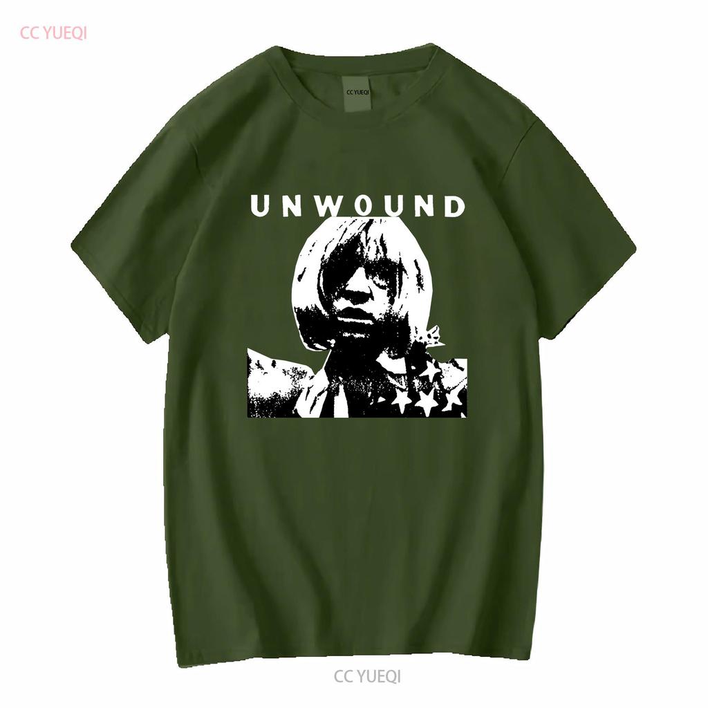 Unwound Band T Shirt Tour 2023 Concert Outfit Merch Sticker Setlist Reunion Jersey Long or Short Sleeves Vintage Washed Unisex
