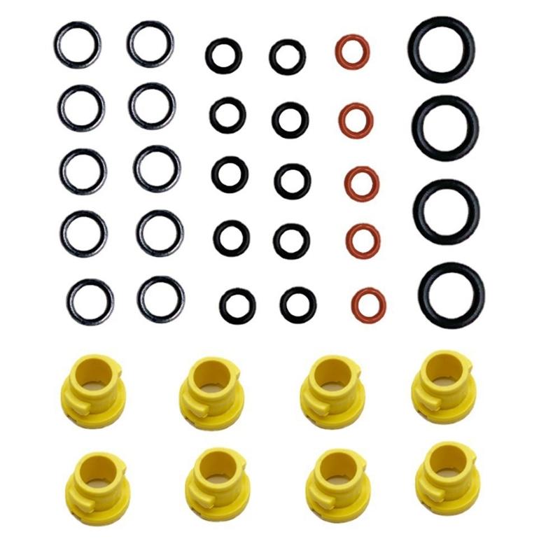 Heavy Duty Pressure Washer Replacement Seal Rings Silicone Component Easy Snap On Fit Weatherproof Construction