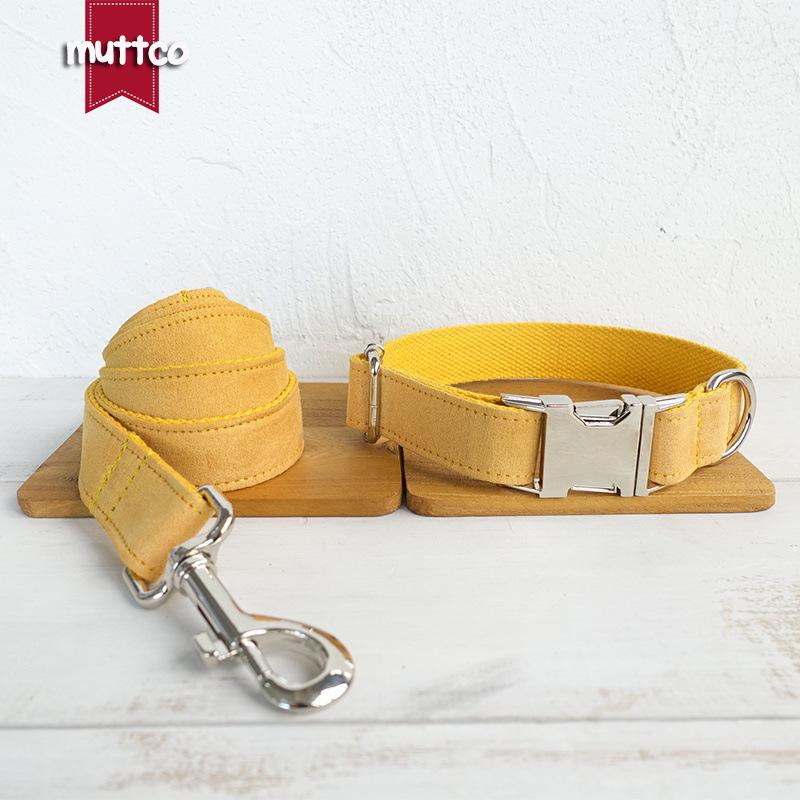 MUTTCO Прочный двухслойный ошейник и поводок для собак, удобная цепь для собак всех размеров UDC-077 Extra Large