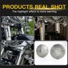 2PCS Turn Signal Light Lenses Lens Cover Accessories For Harley Touring Electra Tour Road King Glides Heritage FLHT FLST FLTR