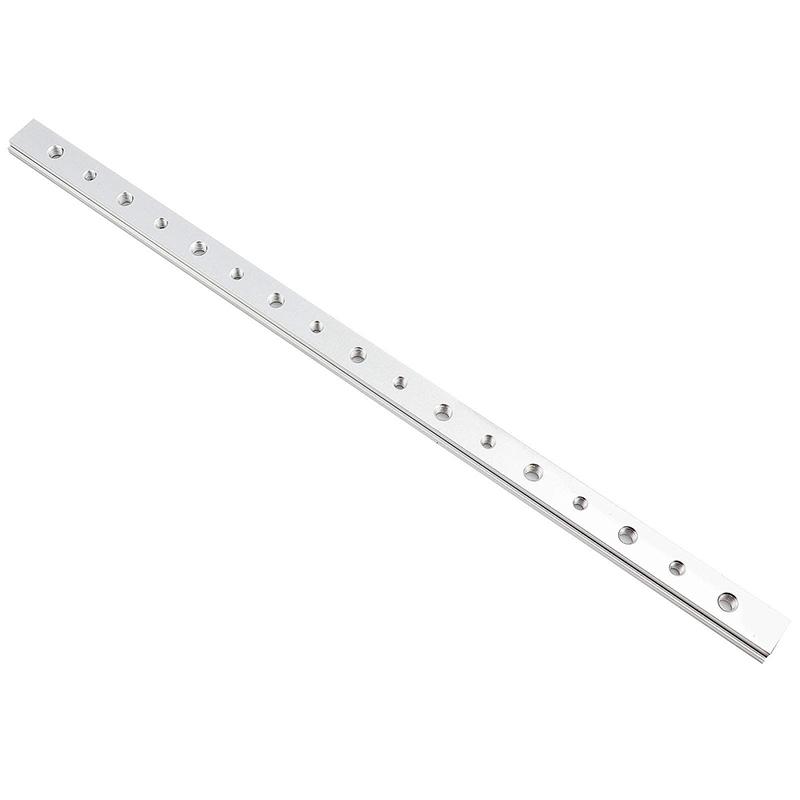 1Pc 450mm T-Slider for T-Slot, M6/M8 T-Track Slider Sliding Nut Aluminum T Slot Nut for Woodworking Tool Jig Screw Slot Fastener