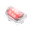 Waterproof 2.4g Remote Control Warning Lights 30 Modes Signal Indicator Wireless Universal for Motorcycle
