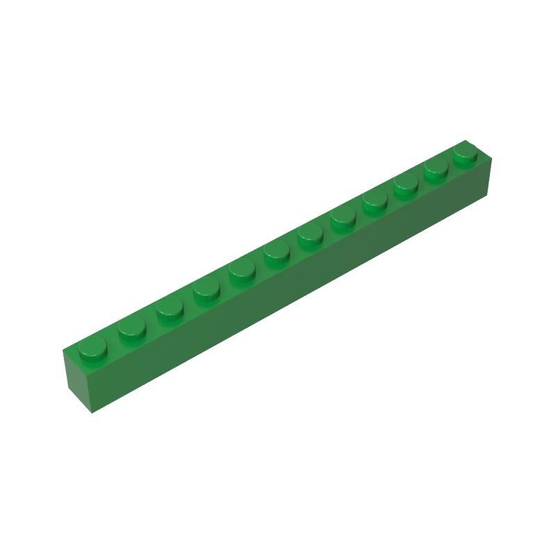 10PCS 6112 DIY Building Blocks 1x12 Dots Thick Figures Bricks Educational Creative Compatible With Brands Toys for Children