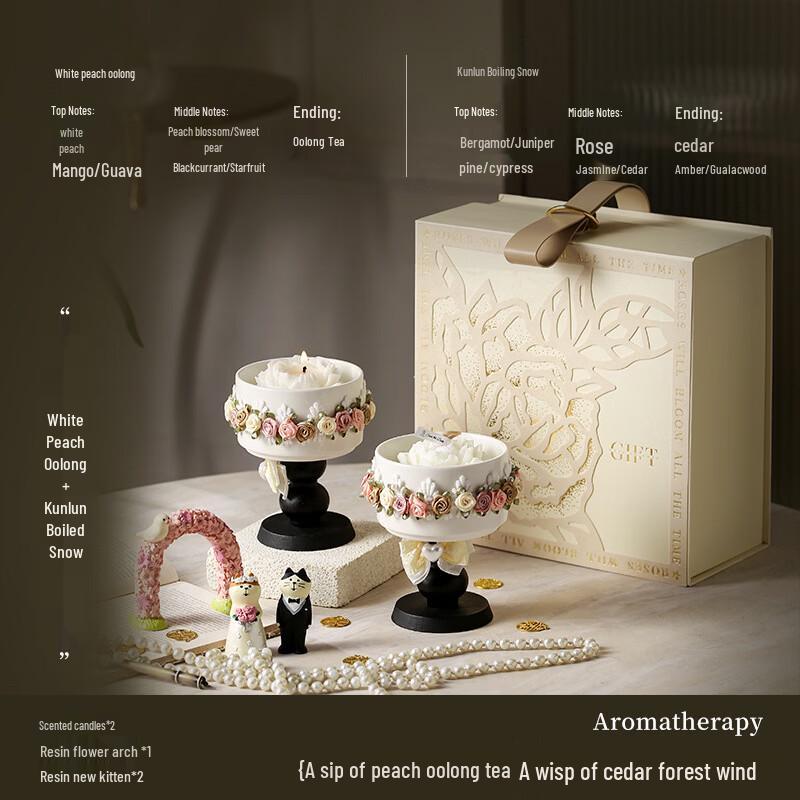 Handun Romantic Garden Scented Candle Gift Set