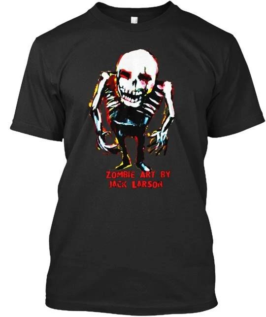

Zombie Art By Jack Larson TTshirt Made in the USA Size S to 5XL 4XL