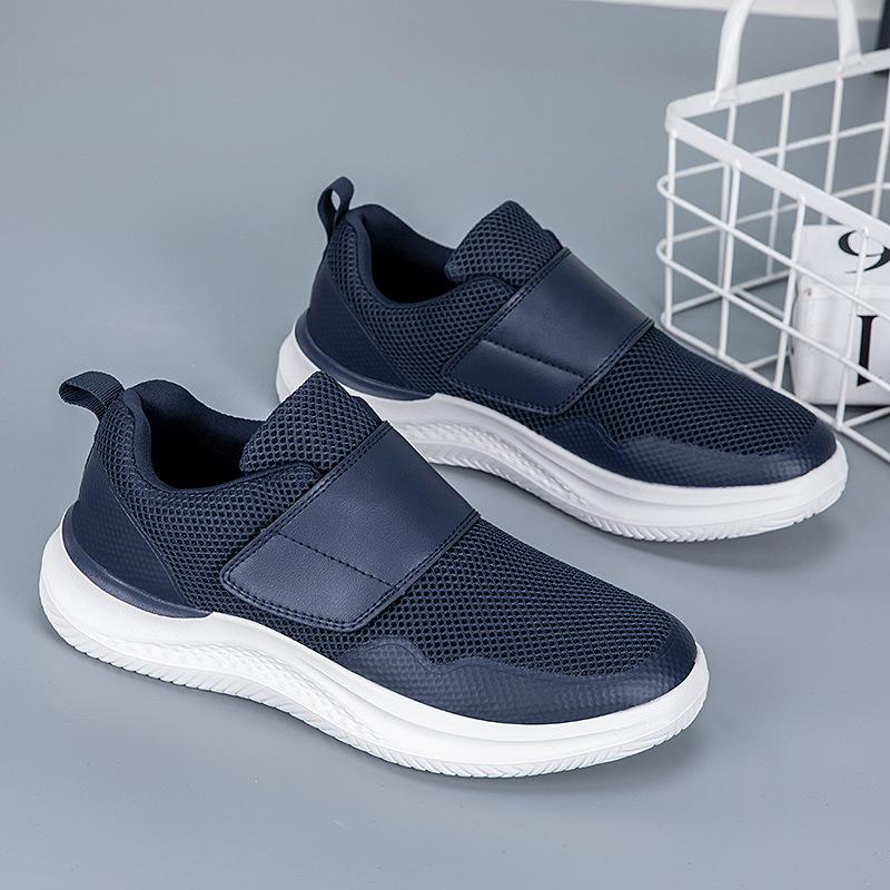 Uomo Ortopedia Piedi Larga Gonfiore Camminata Scarpe Casual Alluce Valgo Regolabile Morbide Comode Scarpe Uomo Diabetico Taglia Grande 48