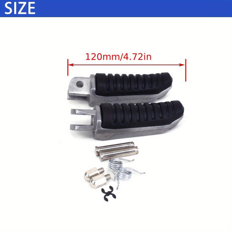 Footrests for The Front of Motorcycles Compatible with for SUZUKI Models GSX1300R from 1999 to 2012, GSX650 from 2008 to 2012, GSX1400 from 2002-2008