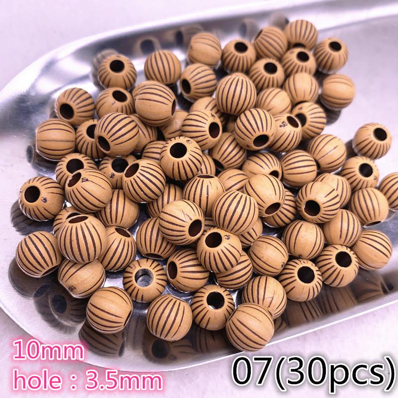 10-100pcs Imitation Retro Acrylic Beads for Jewelry Making DIY Children Handmade Bracelets Necklace